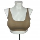 Maurices Women's Beige Stretch Nylon & Spandex Bra Size L