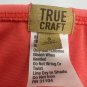 True Craft Womens Fleur De Fleur Bikini Bottoms Size S Pink Floral Side Strap