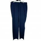 APT. 9 Mens Slim Fit Navy Dress Pants Size 34x32 Polyester Blend Office Wear
