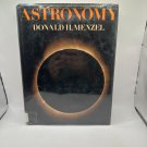Astronomy By Donald H. Menzel Hardcover