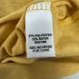 CATO Hello Sunshine Yellow Graphic Tee 14/16W Womens V-Neck Relaxed Fit
