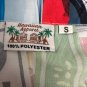 Route 66 Themed Hawaiian Shirt Size S Hawaiian Apparel Casual Button-Up