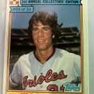 1984 Topps Ralston Purina - Jim Palmer #23 1984 Topps Ralston Purina - Jim Palmer #23