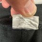 Eileen Fisher Petite Organic Cotton & Lycra Black Bootcut Pants PS