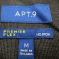APT.9 Men's Premier Flex No Iron Button-Down Shirt Size M