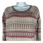 Victorias Secret Womens Small Sweater Crewneck Long Sleeve Fair Isle