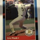 1988 Donruss - Eric Plunk #503 Solid Blue Upper Right Corner
