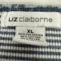 Liz Claiborne Women’s XL Animal Print Long Sleeve Top Gray Casual