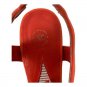 Womenâs Kenneth Cole Red Wedge Sandals 7M Espadrille Peep Toe Adjustable Laces