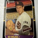 1987 Donruss - Ed Wojna #589