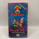 The Super Mario Bros. Super Show VHS Marios Magic Carpet 1989 Kids Klassics Good