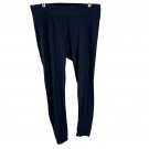 Cato Womens Navy Leggings Size 14/16W Cotton Spandex Blend