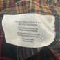 Eddie Bauer Mens XL Flannel Shirt Night Sky Ohio Plaid 100% Cotton