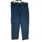 Cabela's Casuals Women's Jeans Size 16 Reg Plaid Lining 98% Cotton 2% Spandex