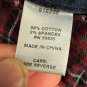 Cabela's Casuals Women's Jeans Size 16 Reg Plaid Lining 98% Cotton 2% Spandex