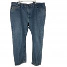 Wrangler Mens Premium Quality Regular Fit Jeans Size 44X30 Cotton Blue Denim Wrangler Mens Premium Quality Regular Fit Jeans Size 44X30 Cotton Blue Denim