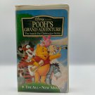Disneys Poohs Grand Adventure The Search For Christopher Robin VHS 1997 Clamshel
