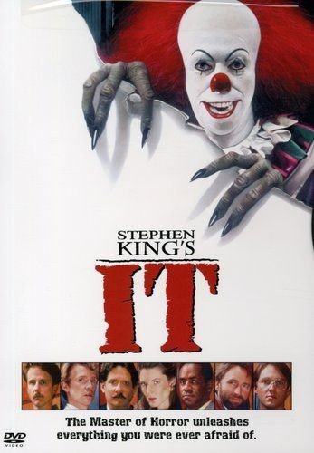 Stephen King&acirc;��s IT DVD 1990 Miniseries Tim Curry Horror Warner Bros Classic