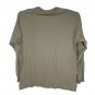 Fruit Of The Loom Lofteez Long Sleeve Shirt L Love Autumn Design Tan Cotton