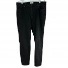 Pistola Womens Black Denim Jeans Size 16W Casual Slim Fit Cotton Blend Stretch Pistola Womens Black Denim Jeans Size 16W Casual Slim Fit Cotton Blend Stretch