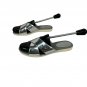 Cole Haan Womens Metallic Silver Slide Sandals Size 9.5 B Leather Upper