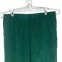 Alfred Dunner Classic Fit Emerald Green Pants Size 12 Traditional Proportioned