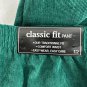 Alfred Dunner Classic Fit Emerald Green Pants Size 12 Traditional Proportioned