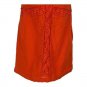 Jessica Simpson Sleeveless Orange Lace Detail Dress Womens Size 4 Cotton Blend