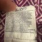 Old Navy Womens Plum Diamond Print Sleeveless Waisted Cami Dress Medium Rayon