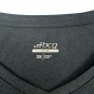 Bcg Plus Size 3X Black Long Sleeve V Neck Active Top Polyester Made In Egypt