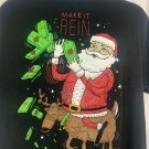 Holiday Time Men's Short Sleeved Crew Neck Christmas T-Shirt Size XL