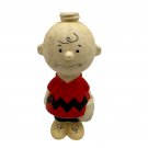 Charlie Brown Plastic Shampoo Bottle 1970 Collectors Item Display Figurine