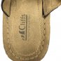 Cliffs White Mountain Womens Black Floral Sandals Size 7 Leather & Suede Upper