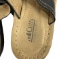 Cliffs White Mountain Womens Black Floral Sandals Size 7 Leather & Suede Upper