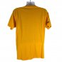 Russell Athletic Mens NuBlend Henley Short Sleeve T Shirt Yellow Size M Casual