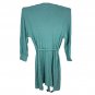 Mina Lisa Azure Waffle Knit Cuffed Lounge Robe Size Medium