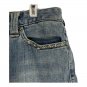 Tommy Hilfiger Womens Low Rise Bootcut Jeans Size 8 Embellished Blue Denim