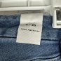 Good American Womens Good Waist Crop Skinny High Rise Ripped Jeans Size 25 Blue
