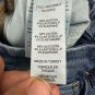 Good American Womens Good Waist Crop Skinny High Rise Ripped Jeans Size 25 Blue