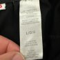 Reebok Mens Black Athletic Track Pants Size Large Elastic Waist Lightweight