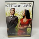 Intolerable Cruelty George Clooney Catherine ZetaJones Full Screen DVD Comedy