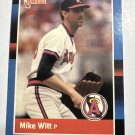 1988 Donruss - Mike Witt #86 Lower Left and Upper Right Corners are Solid Blue