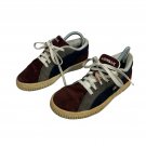 Airwalk Womens Suede Sneakers Size 5.5 Red/Blue/Gray