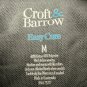 Croft & Barrow Mens Easy Care Polo Shirt Size M 60% Cotton 40% Polyester