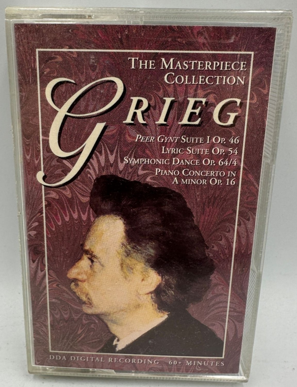 Edvard Grieg The Masterpiece Collection Classical Cassette Tape Regency Music