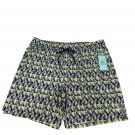 Laguna Swim Mens Swim Shorts 2XL 7" Inseam Quick Dry Charcoal Geometric Comfort