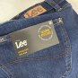 Lee Womens Midrise Straight Denim Jeans Size 20M Friction Resistant Dark Wash