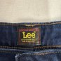 Lee Womens Midrise Straight Denim Jeans Size 20M Friction Resistant Dark Wash