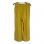 Chriselle X J.O.A. Womens Yellow Pleated Wide-Leg Pants Size S
