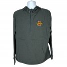 Iowa State Cyclones Vantage Quarter Zip Pullover Hoodie Gray L Athletic Wear